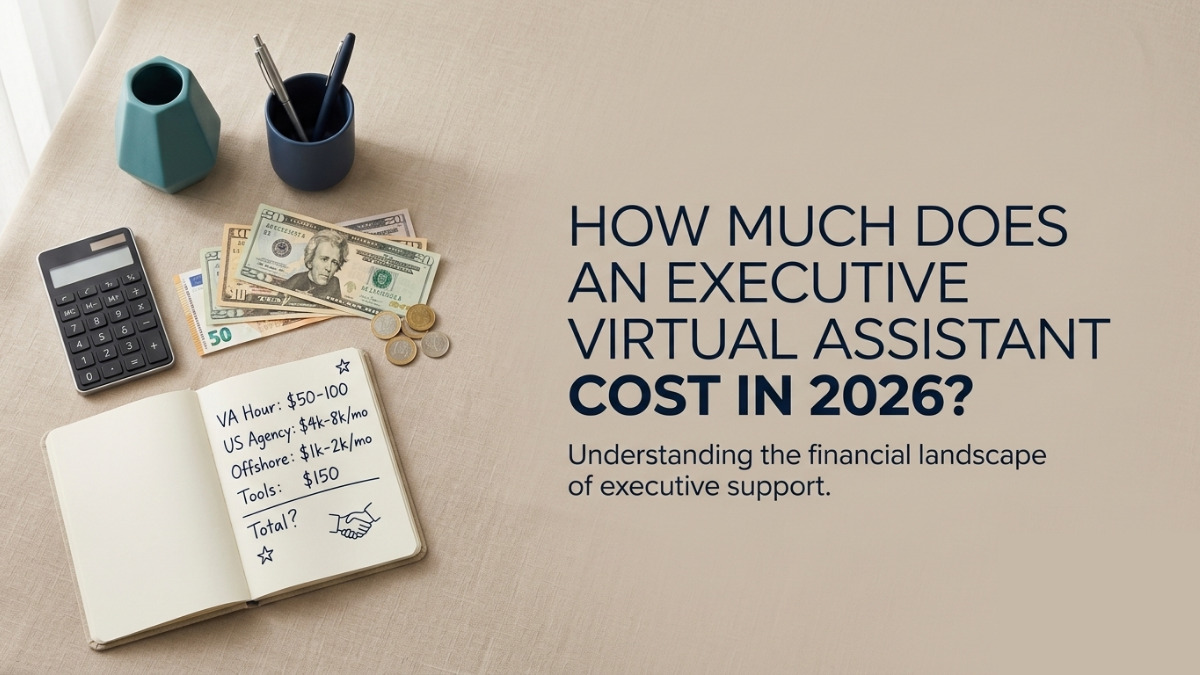 How much does an executive virtual assistant cost